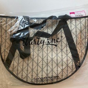 Thirty One Round Utility tote Moroccan Tile